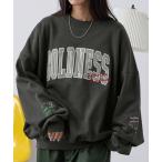 レディース スウェット PARAMUS MINNESOTA LOGO CREW NECK SWEAT SHIRTS / パラマス ミネソタ アーチロゴ