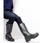 ショッピングレインシューズ レインシューズ 長靴 ミツウマ G-.フィールドL01 フィールド系ラバーブーツ　タンクソールで土をしっかり噛む。サイド部分ベルト装飾付 メンズ レデ