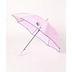 傘 子供傘　”ストライプ　ロゴ” レディース