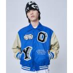 スタジャン 「OY/オーワイ」CUBE LOGO VARSITY JACKET/キューブロゴ ヴァーシティジャケット/スタジャン メンズ レディース