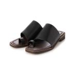 サンダル スクエアトングサンダル レディース