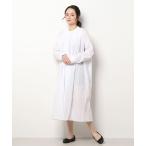 ショッピングシャツワンピース シャツワンピース ピンタックフレアシャツワンピース