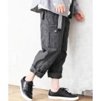 カーゴパンツ ロールアップ 2WAY ベルト付き カーゴパンツ メンズ