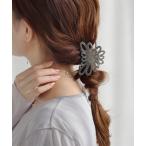 ヘアクリップ フランス製ニュアンスフラワーバンス