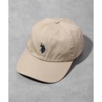 ショッピングポロ 帽子 キャップ メンズ 「U.S. POLO ASSN./ユーエスポロアッスン」ポニー ウォッシュツイル ベースボールキャップ