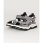 レディース サンダル 「ネット限定」Wave2.0 Skip. / ウェーブ2.0スキップ (グレーテキスタイル/ヌバックコンビ)