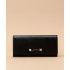 財布 ラメレザービジュー 長財布 レディース