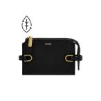  футляр для визитных карточек Fossil карта inserting женский PU черный SL6557001 женский 