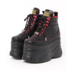 ショッピング厚底 スニーカー 「YOSUKE/ヨースケ」超厚底レースアップハイカットスニーカー レディース