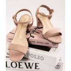 サンダル LibertyDoll 7.5cmチャンキーヒールセパレートストラップサンダル レディース