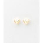 ピアス K18 イエローゴールド ハート ピアス（S） BLOOM/ブルーム WEB限定 レディース