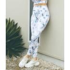 レギンス スパッツ 「ムラサキスポーツ別注」UNGRID/アングリッド 　水陸両用ボタニカルリーフ柄/ペイズリー柄ハイウエストレギンス/セットアップ対