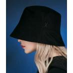 帽子 ハット VARZAR(バザール)/Stud drop over fit bucket hat/スタッズ ドロップ オーバーフィット バケットハッ