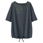 tシャツ カジュアルゆったりプリントTシャツ レディース