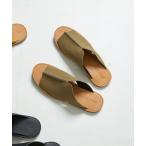 サンダル ▽【WEB限定】センターシムフラットサンダル