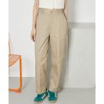  мульти- размер брюки из твила [.. натуральный ]TCtsu il высокий талия chino женский 