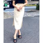 マルチサイズ スカート サイドスリットタイトスカート