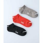 靴下 「Lee」スニーカーソックス3点セット レディース