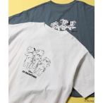 tシャツ Tシャツ WEB限定 【101 Dalmatians】FREAK'S STORE 別注 ビッグシルエット 両面プリント クルーネックTシャツ