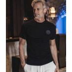 tシャツ 1PIU1UGUALE3 RELAX(ウノピゥウノウグァーレトレ リラックス)ラバーワッペン半袖Tシャツ メンズ レディース