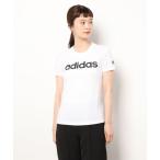 tシャツ 「adidas」W ESS リニア Tシャツ レディース