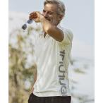 ポロシャツ 1PIU1UGUALE3 RELAX(ウノピゥウノウグァーレトレ)スーパーストレッチサイドメッシュロゴ半袖ポロシャツ