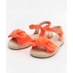 サンダル セピア リボンサンダル キッズ 子供 女の子