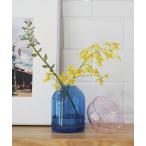 花瓶 amabro TWO TONE VASE アマブロ ツートーン フラワーベース ラウンド 花瓶 ミニ クリア