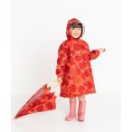 レインコート カッパ ネコドットレインコート キッズ 子供 女の子