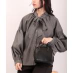 ブラウス シャツ ubasoku バンドカラ