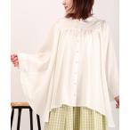 ブラウス シャツ ubasoku バンドカラ