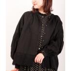 ブラウス シャツ ubasoku 裾切替刺繍