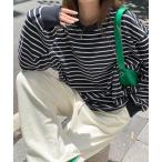 tシャツ ボーダー長袖ベーシックロンT レディース メンズ