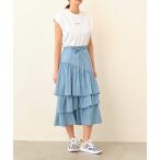 スカート 「CIMARRON JEANS」RANDOM TIERED S
