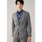 ジャケット テーラードジャケット HIGH STREET∴麻ナイロンジャージジャケット メンズ