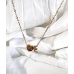 ネックレス blackdia ocean ハートイニシャルネックレス レディース
