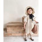ワンピース aimoha-KIDS- 子供服　ギャザーAラインワンピース キッズ 子供服 女の子