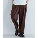 パンツ 【TOOLIGHT】TC ルーズ ワイド テーパードパンツ/セットアップ対応/超軽量/ストレッチ性/吸水速乾性/イージーケア