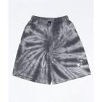 パンツ 22 KD FLEECE TIEDYE/DCキッズウエストゴムタイダイショートパンツ キッズ 子供服 男の子 女の子