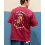 tシャツ 「BACK NUMBER」バック刺繍プリントＴシャツ メンズ レディース