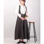 スカート ubasoku リネン　ジャンパー
