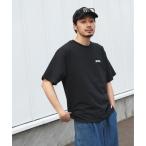 tシャツ Tシャツ メンズ 「UNCORD」One point big silhouette T-shirt/ワンポイント胸ロゴ半袖ビッグシルエット半