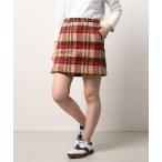  юбка [rienda suelta] двусторонний проверка юбка дамский одежда для гольфа 
