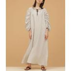 ワンピース LB.03/ギャザーフォルムスリーブワンピース 長袖