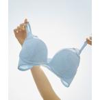 ブラジャー 夢みるブラ ノンワイヤー ブラジャー ジュエリーハント「E，Fカップ」AMST1393 HU JX