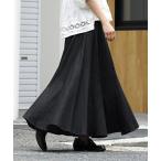 デニムスカート アビーベーシックライトデニム「マキシフレアスカート」