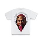tシャツ A'GEM/9 × .kom「Dennis Rodman×VLONE/デニスロッドマン×ヴィーロン」Vlone Rodman Devil T