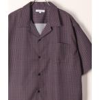 シャツ ヴィンテージ総柄オープンカラーシャツ/開襟シャツ/とろみシャツ/アロハシャツ メンズ レディース