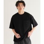tシャツ エンボスポケットTシャツ メンズ