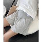 マタニティ 5分丈マタニティハーフパンツ